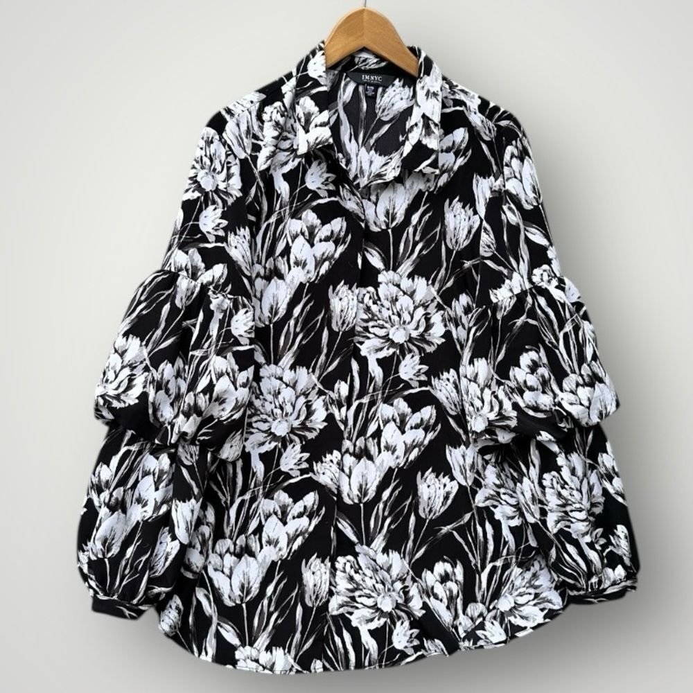 🎉5 for $45🎉 IMNYC top blouse shirt size XL